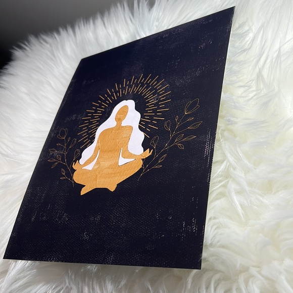 Wall Art Bohemian Woman Silhouette Celestial Print Poster Unframed - Picture 14 of 16